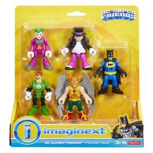 Fisher-Price Imaginext DC Super Friends, Heroes & Villains Pack NEW Toy